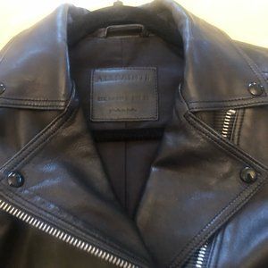 ALL SAINTS LEATHER JACKET SIZE 6